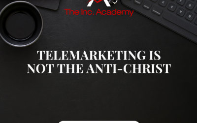 Telemarketing is NOT the Anti-Christ